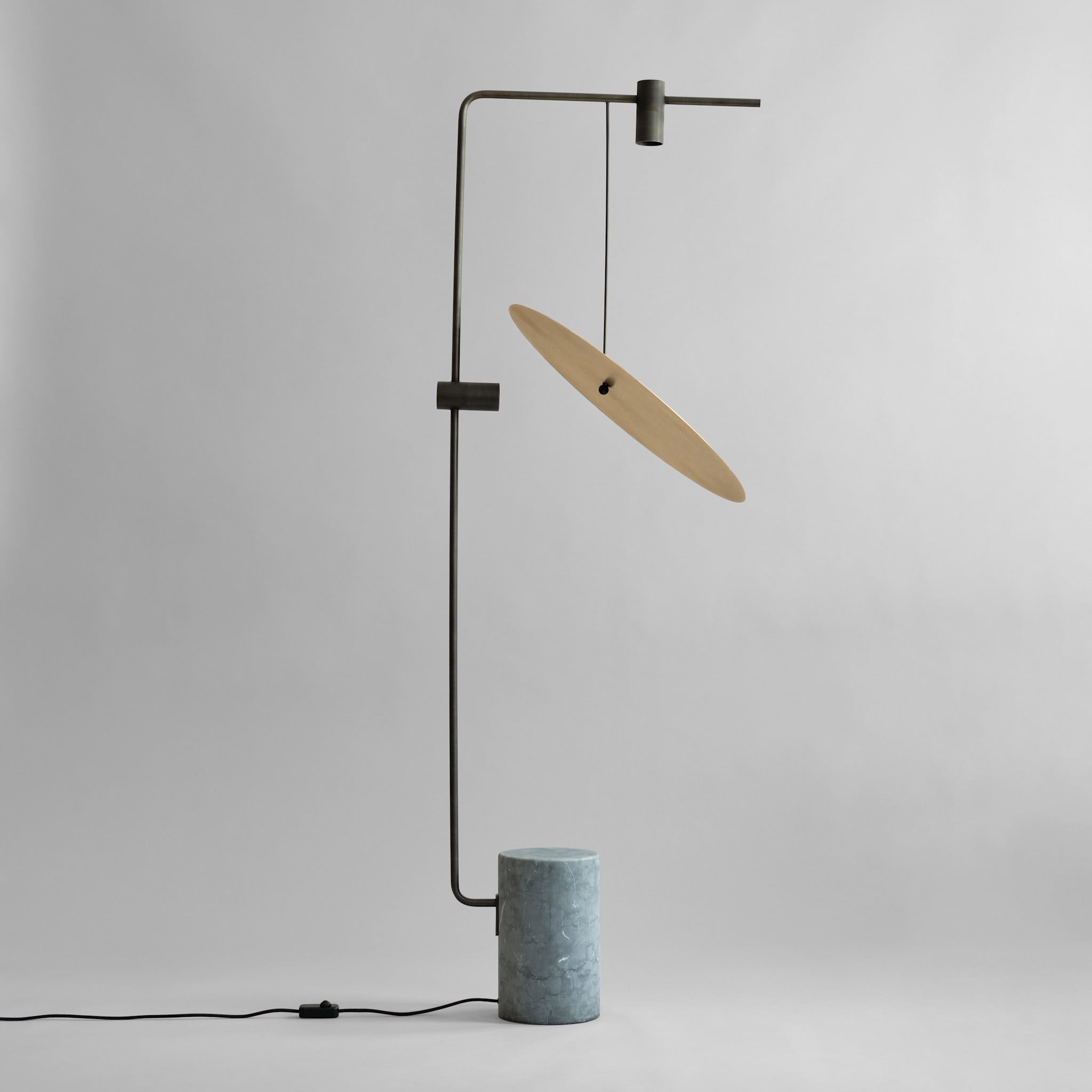 101 Copenhagen - The Moon Floor Lamp - Brass - Floor Lamp