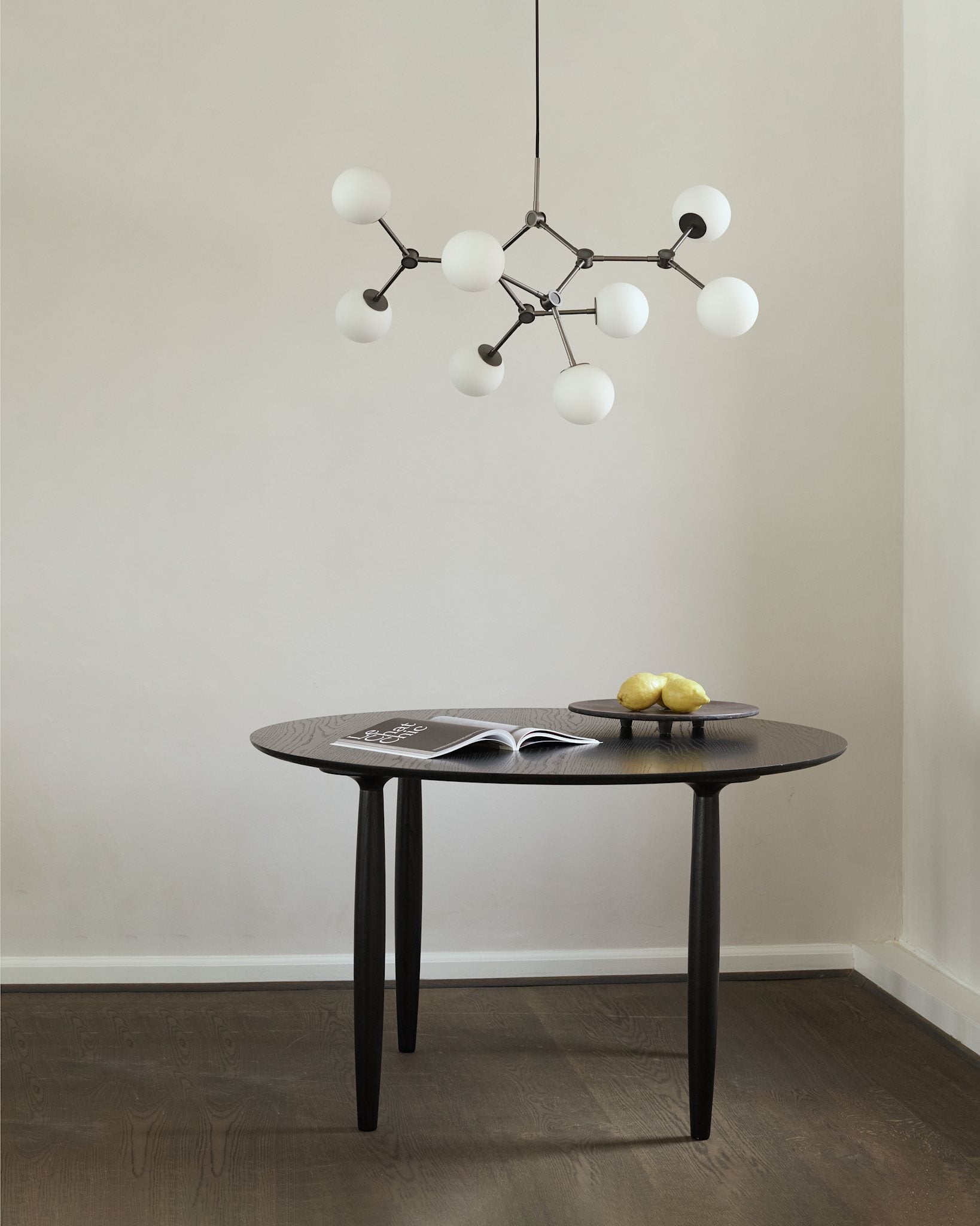 101 Copenhagen - Drop Chandelier Bulp, Mini - Grey - Chandelier