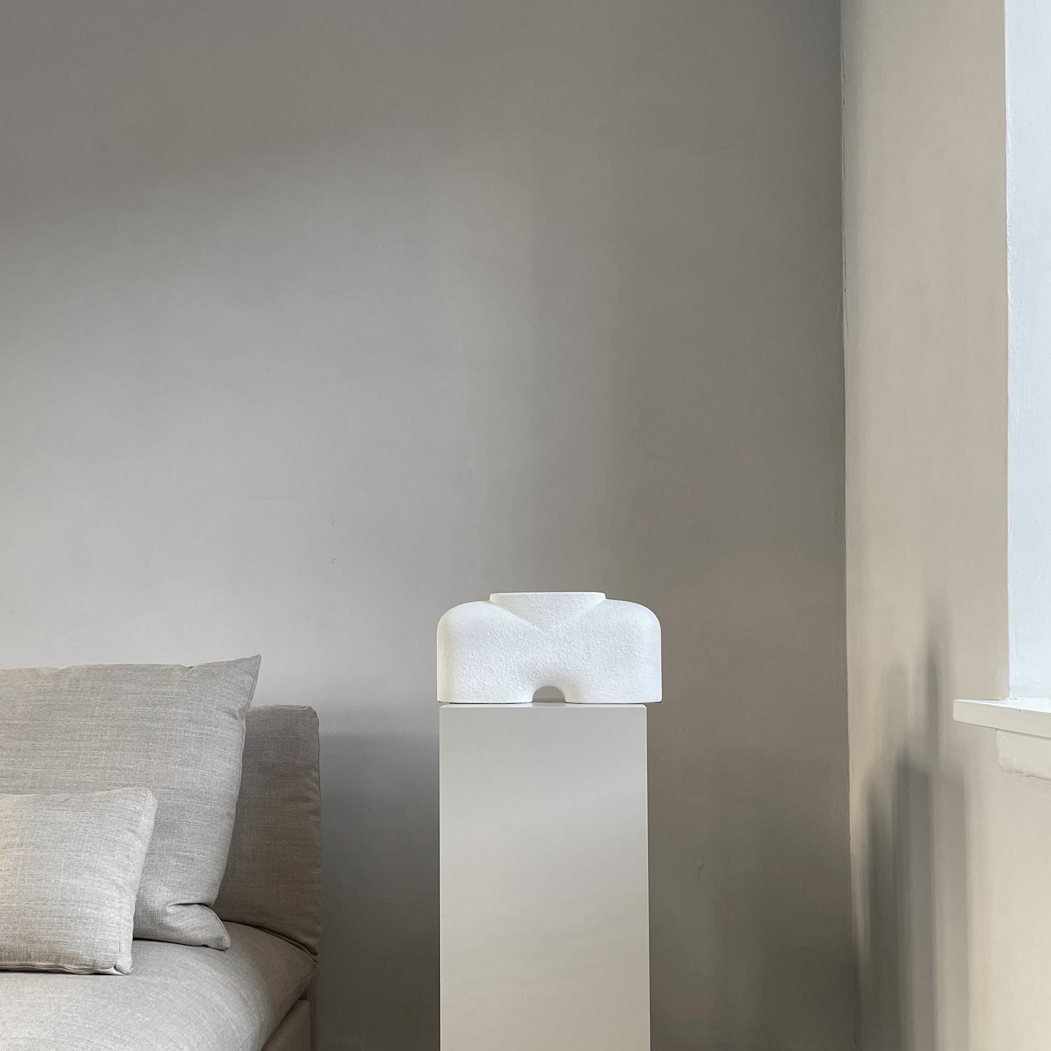 101 Copenhagen - Cobra Vase Fat, Medio - Bubble White - Vase