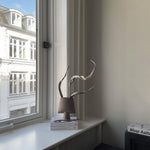 101 Copenhagen - Sphere Vase Square, Mini - Taupe - Vase