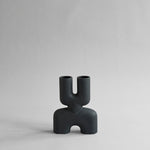 101 Copenhagen - Cobra Vase Double, Mini - Black - Vase
