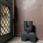 101 Copenhagen - Cobra Vase Double, Hexa - Black - Vase