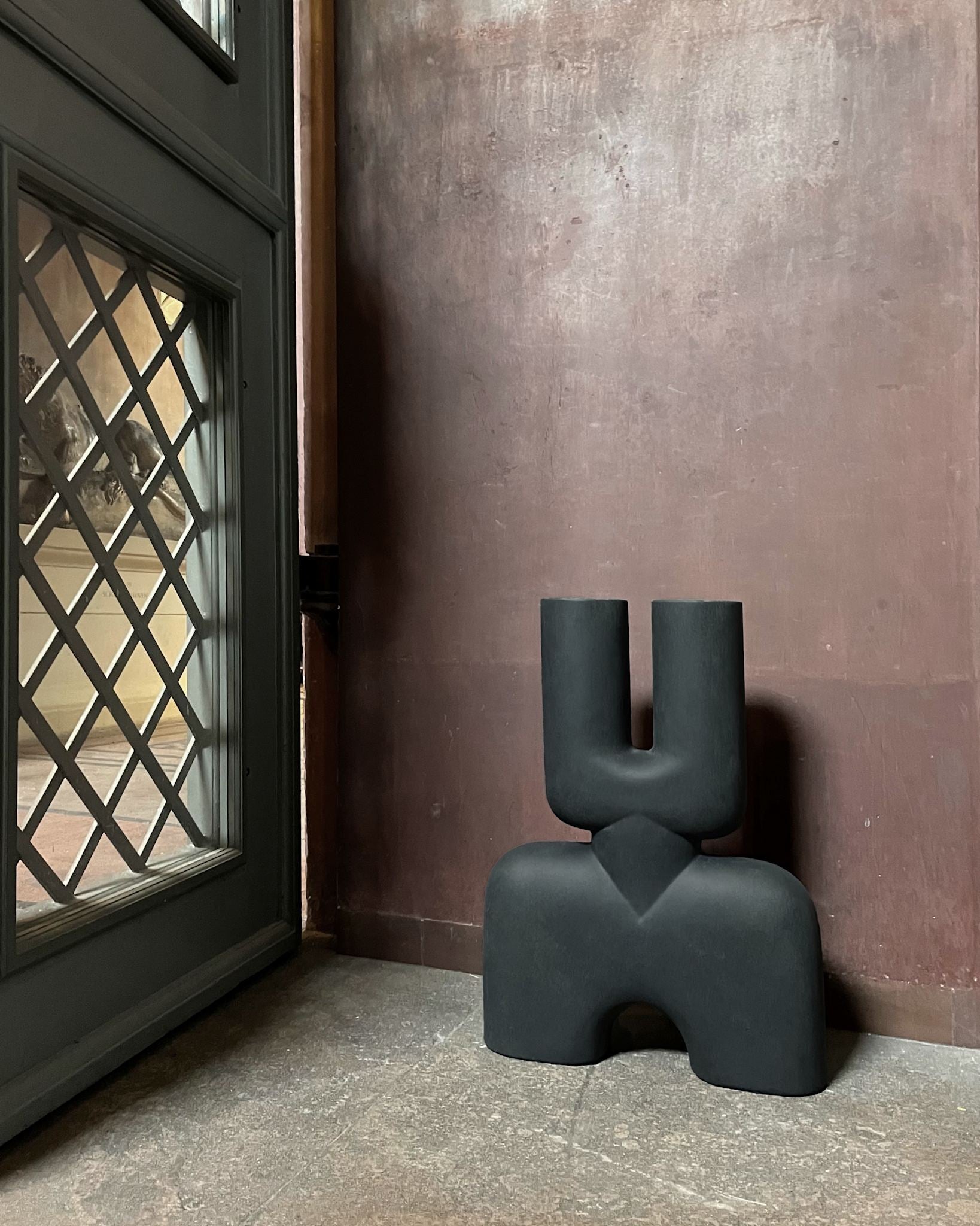 101 Copenhagen - Cobra Vase Double, Hexa - Black - Vase