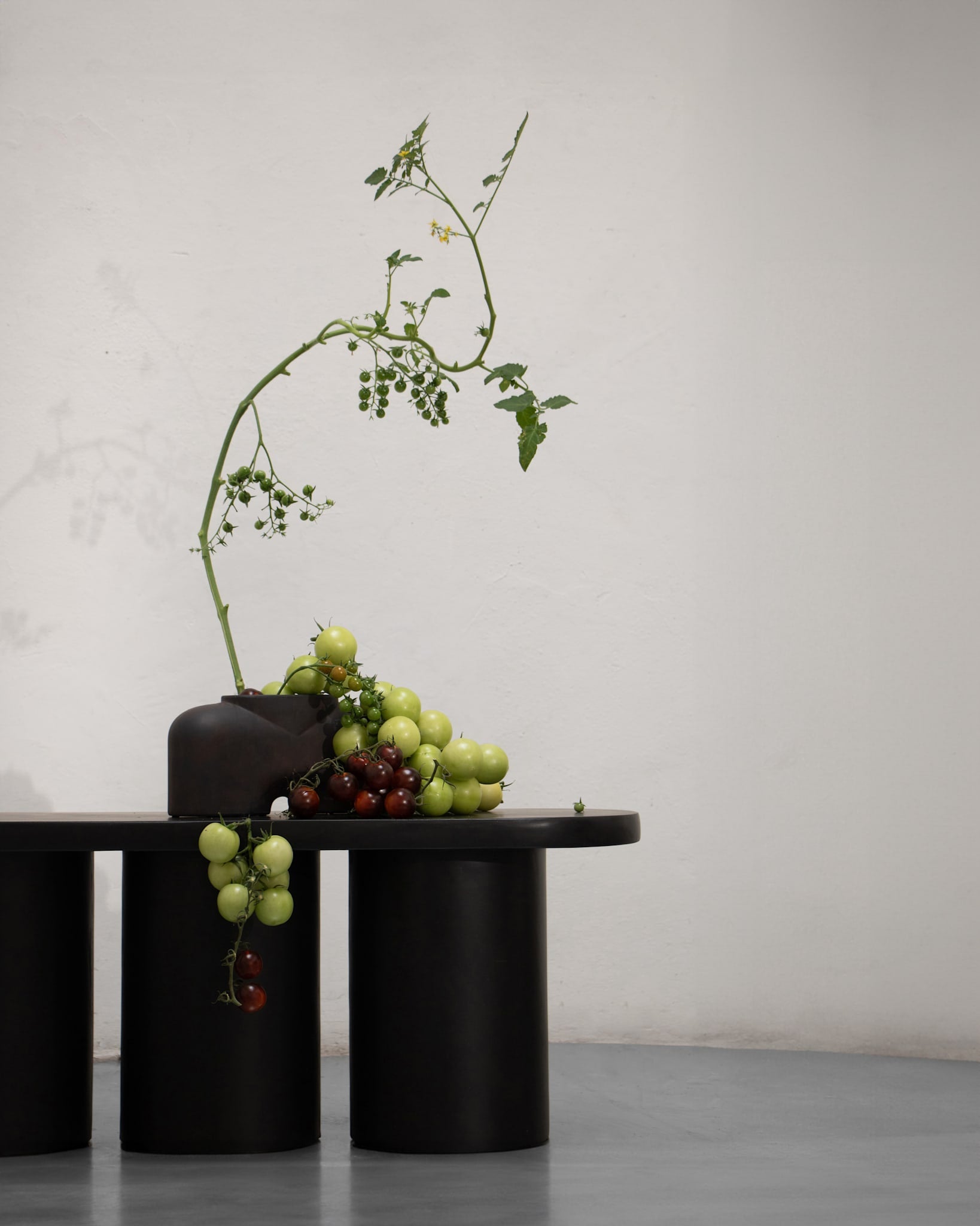 101 Copenhagen - Cobra Vase Fat, Medio - Black - Vase