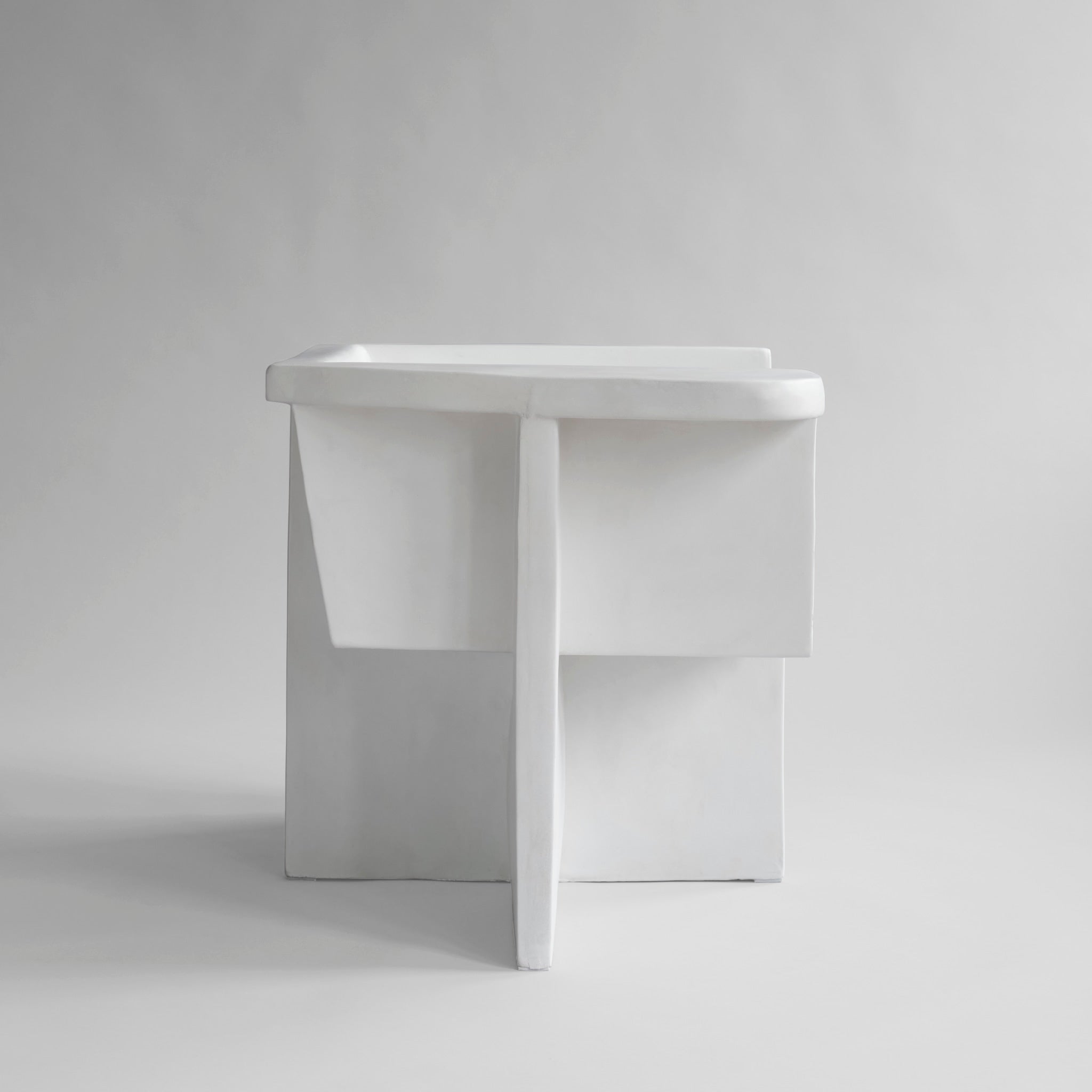 101 Copenhagen - Brutus Lounge Chair - Bone White - Lounge Chair