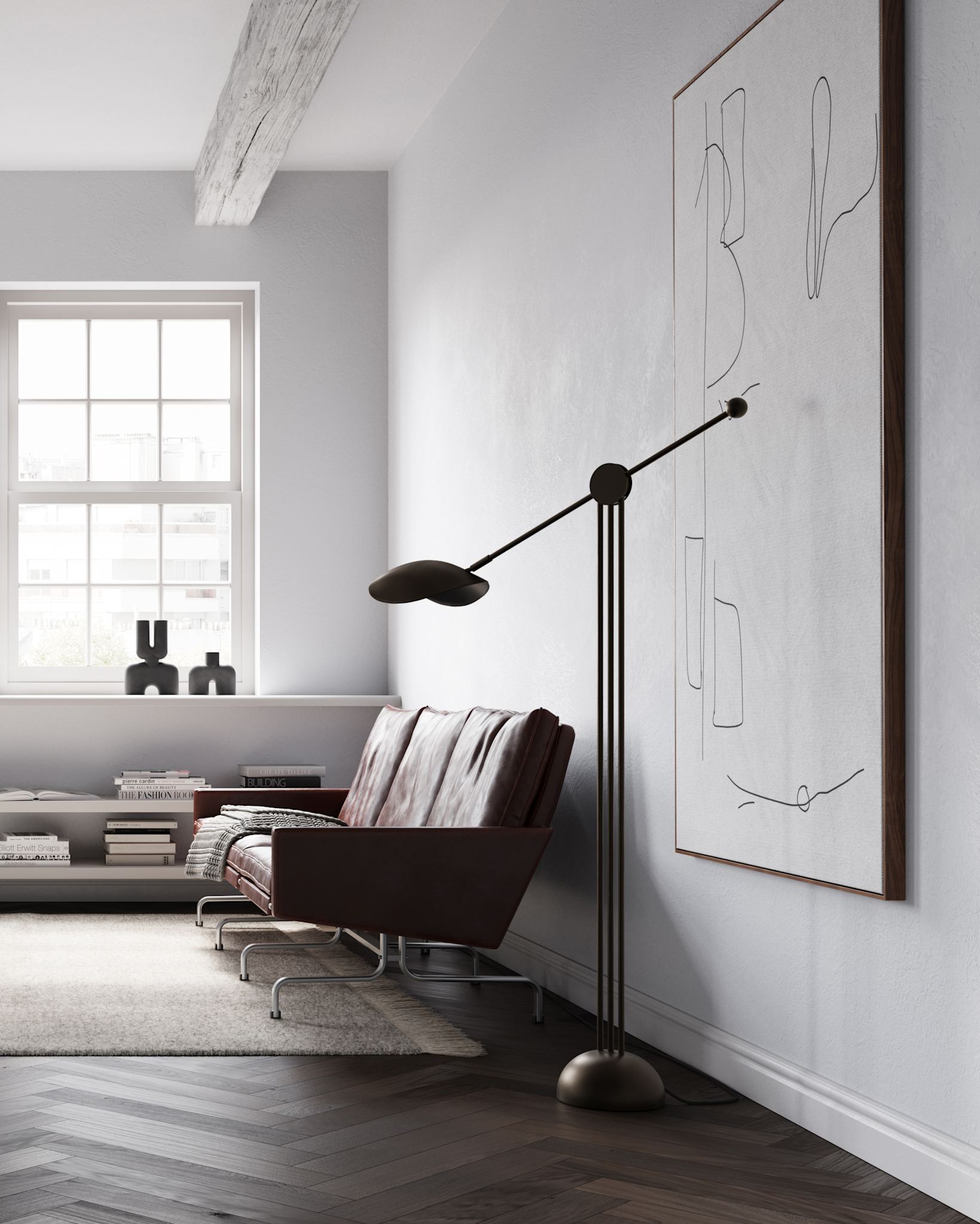 101 Copenhagen - Stingray Floor Lamp - Bronze - Floor Lamp