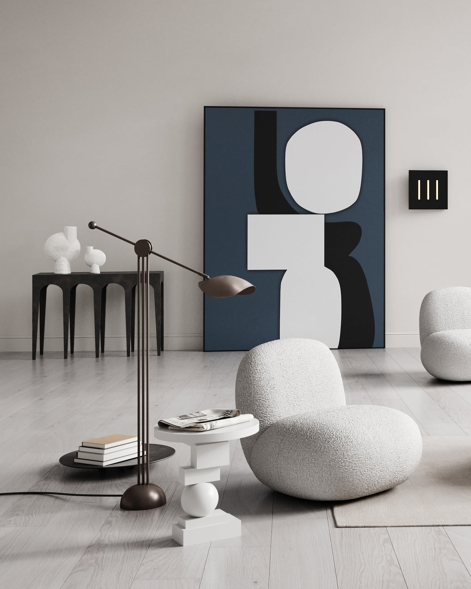 101 Copenhagen - Stingray Floor Lamp - Bronze - Floor Lamp