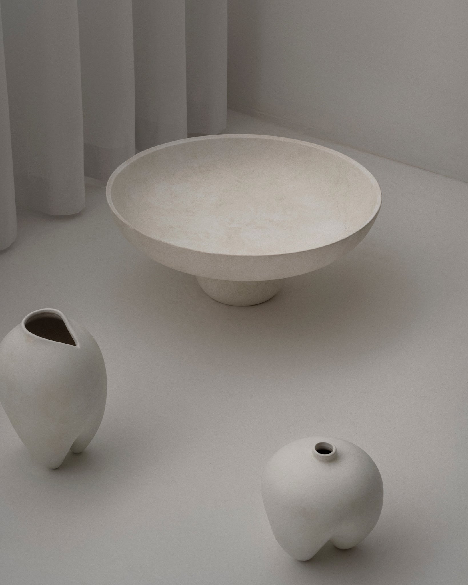 101 Copenhagen - Baburu Bowl, Big - Bone White - Ceramic bowl