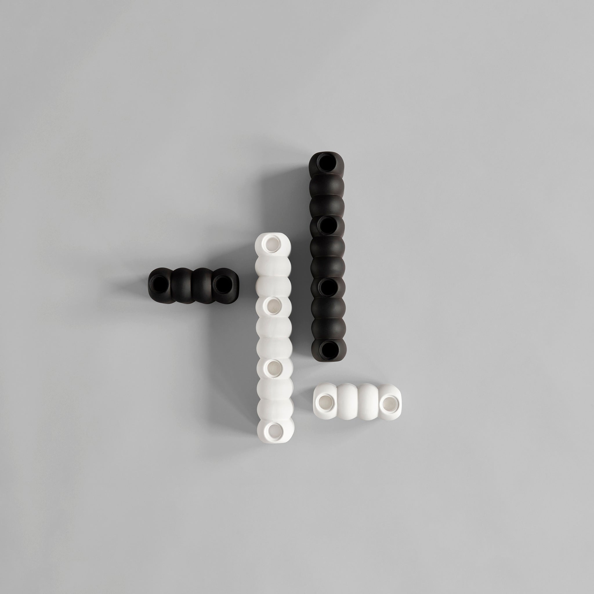 101 Copenhagen - Tube Candle Holder, Big - Bone White - Candle Holders