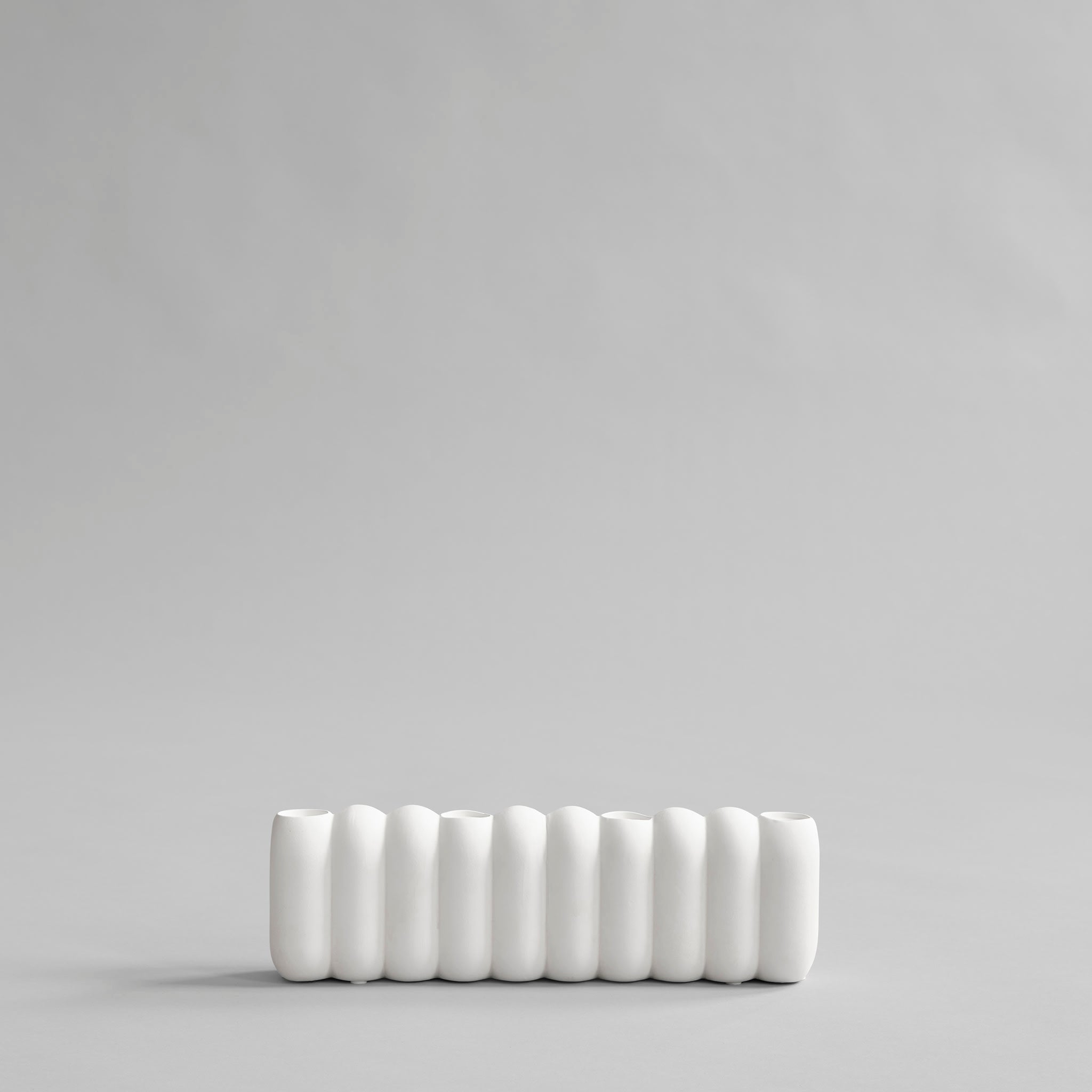 101 Copenhagen - Tube Candle Holder, Big - Bone White - Candle Holders