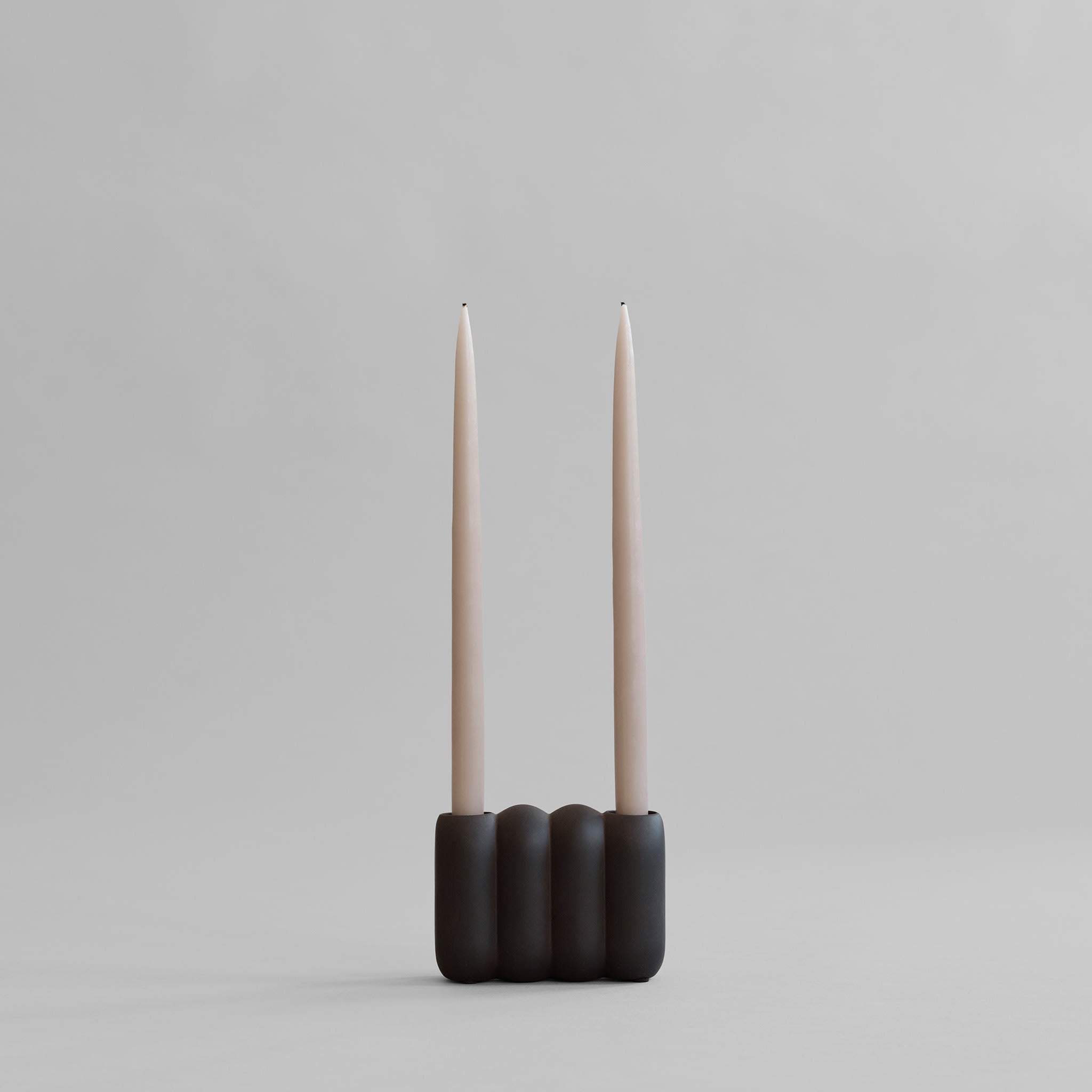 101 Copenhagen - Tube Candle Holder, Mini - Coffee - Candle Holders