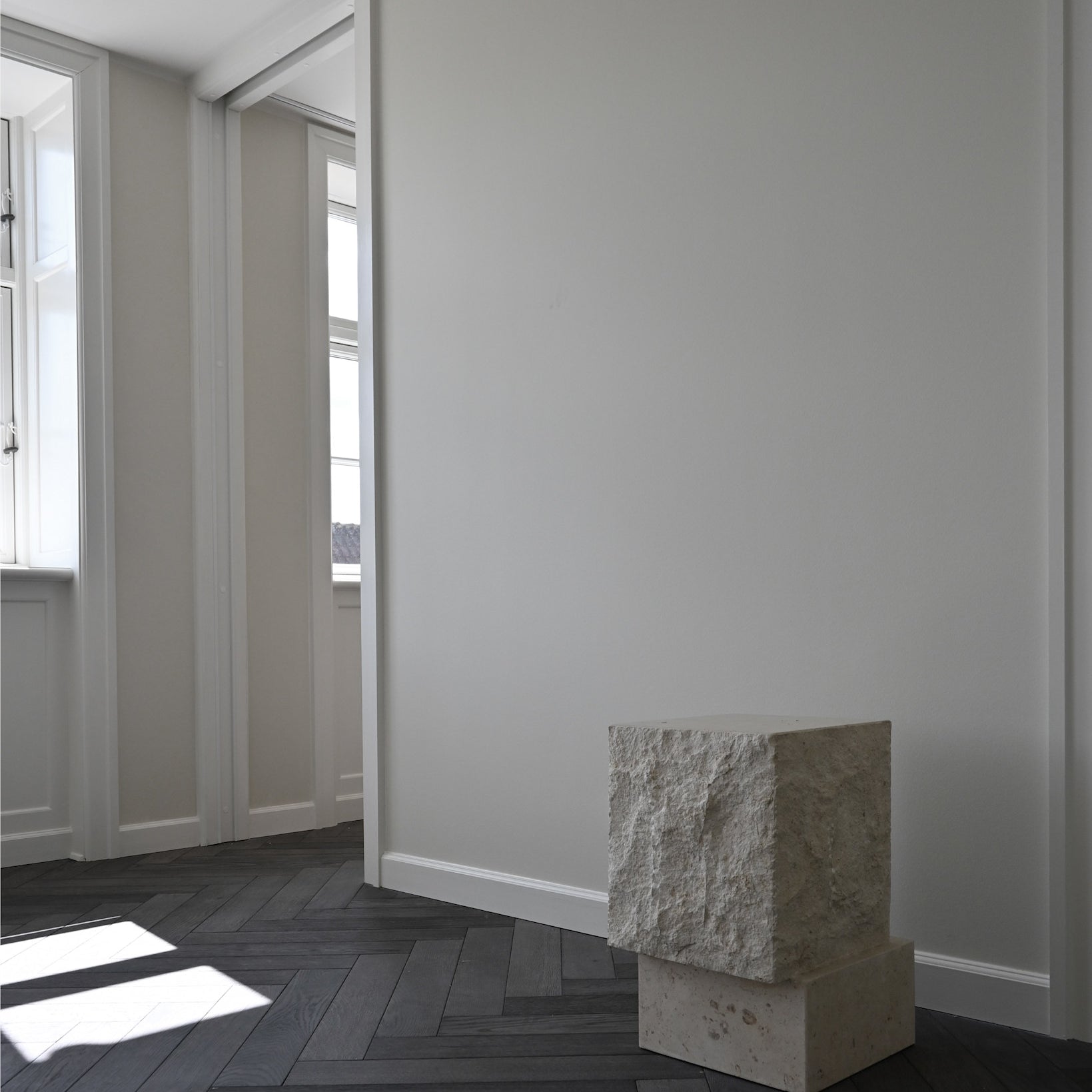 101 Copenhagen - Temple Coffee Table, Tall - Limestone - Table