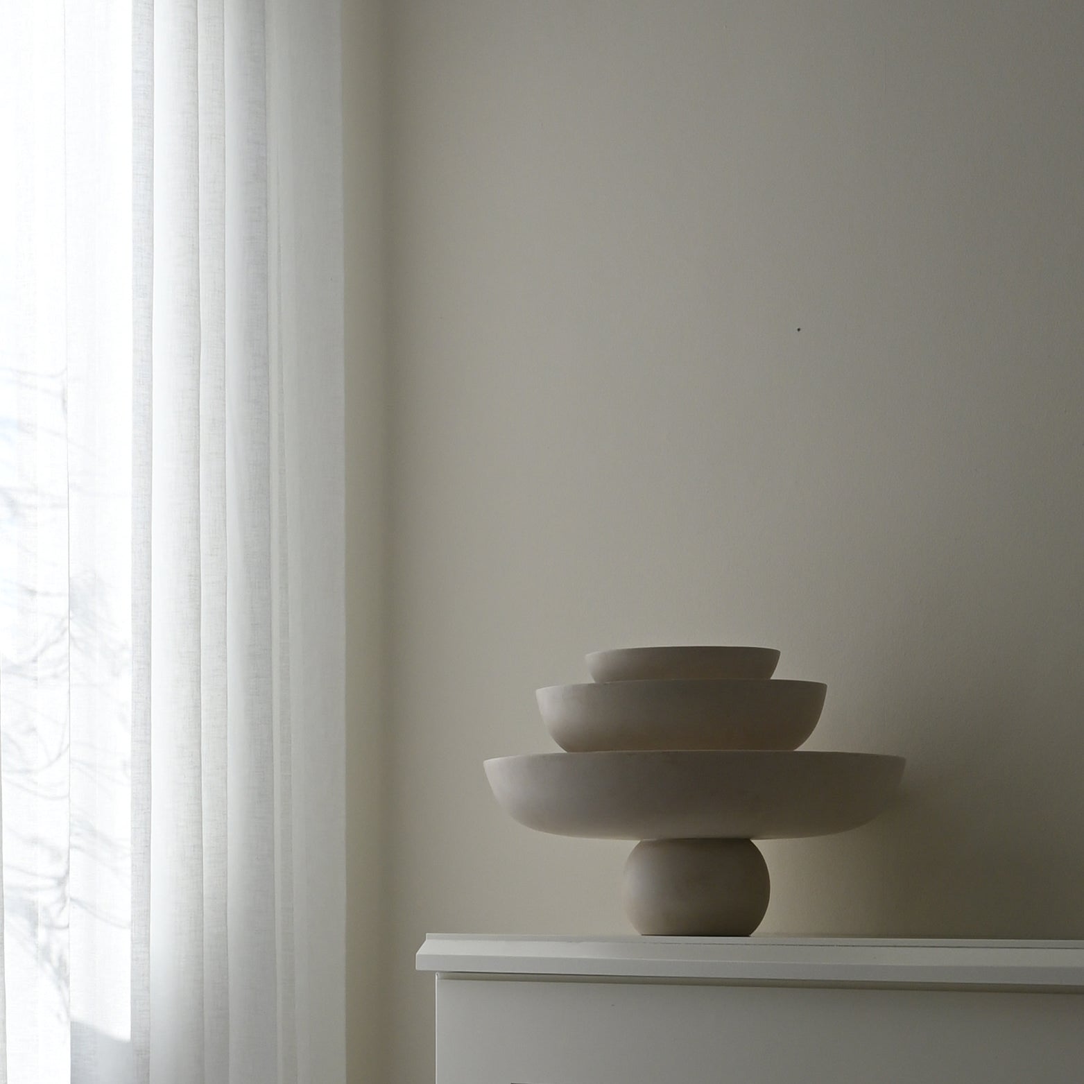 101 Copenhagen - Baburu Bowl, Medio - Birch - Ceramic bowl