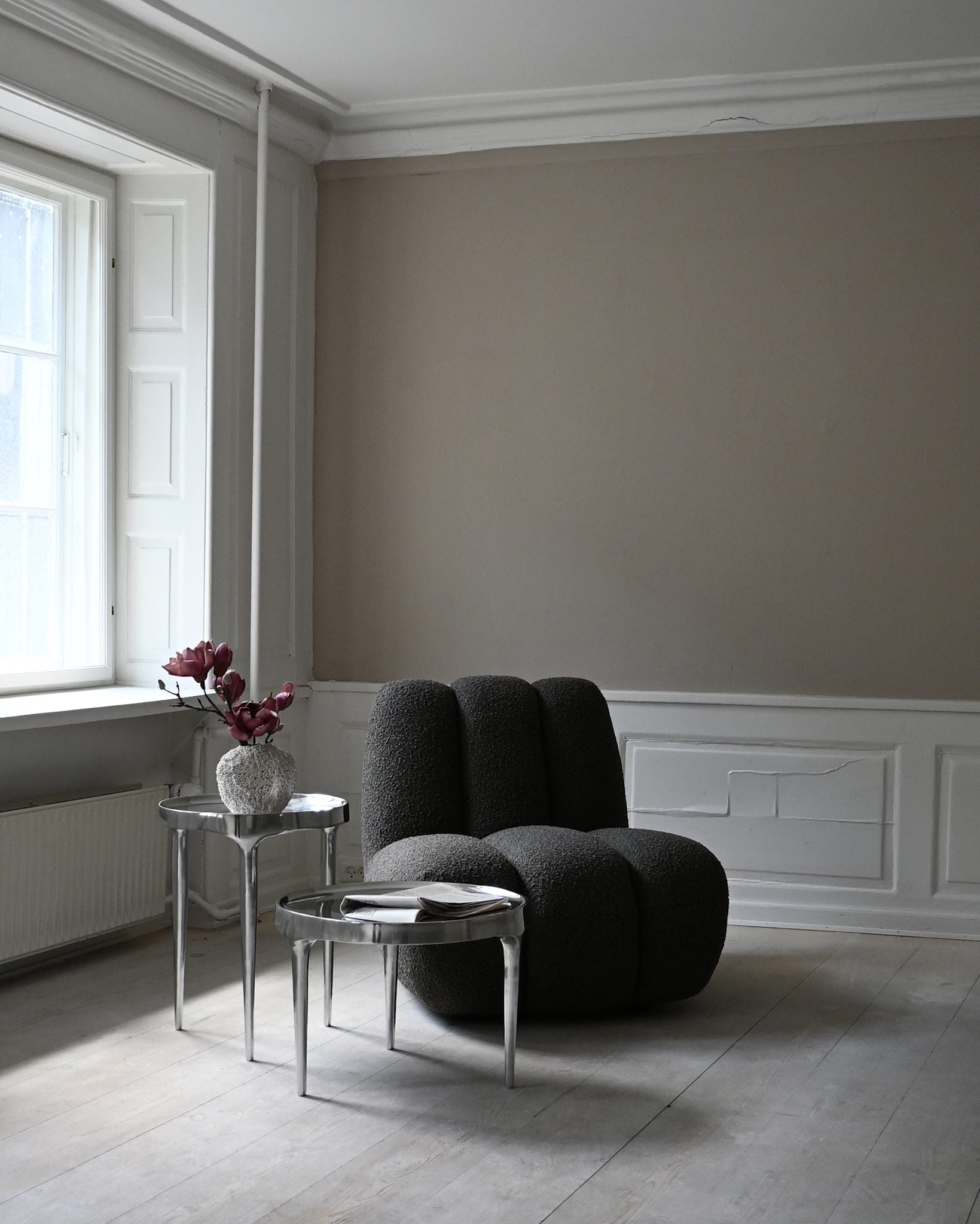 101 Copenhagen - Phantom Table, Low - Chrome - Coffee or Side Table
