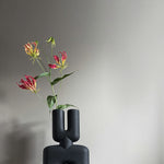 101 Copenhagen - Cobra Vase Double, Medio - Black - Vase