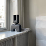 101 Copenhagen - Cobra Vase Double, Medio - Black - Vase