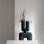 101 Copenhagen - Cobra Vase Double, Medio - Black - Vase