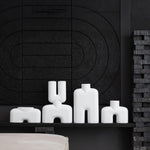 101 Copenhagen - Cobra Vase Double, Medio - Bubble White - Vase