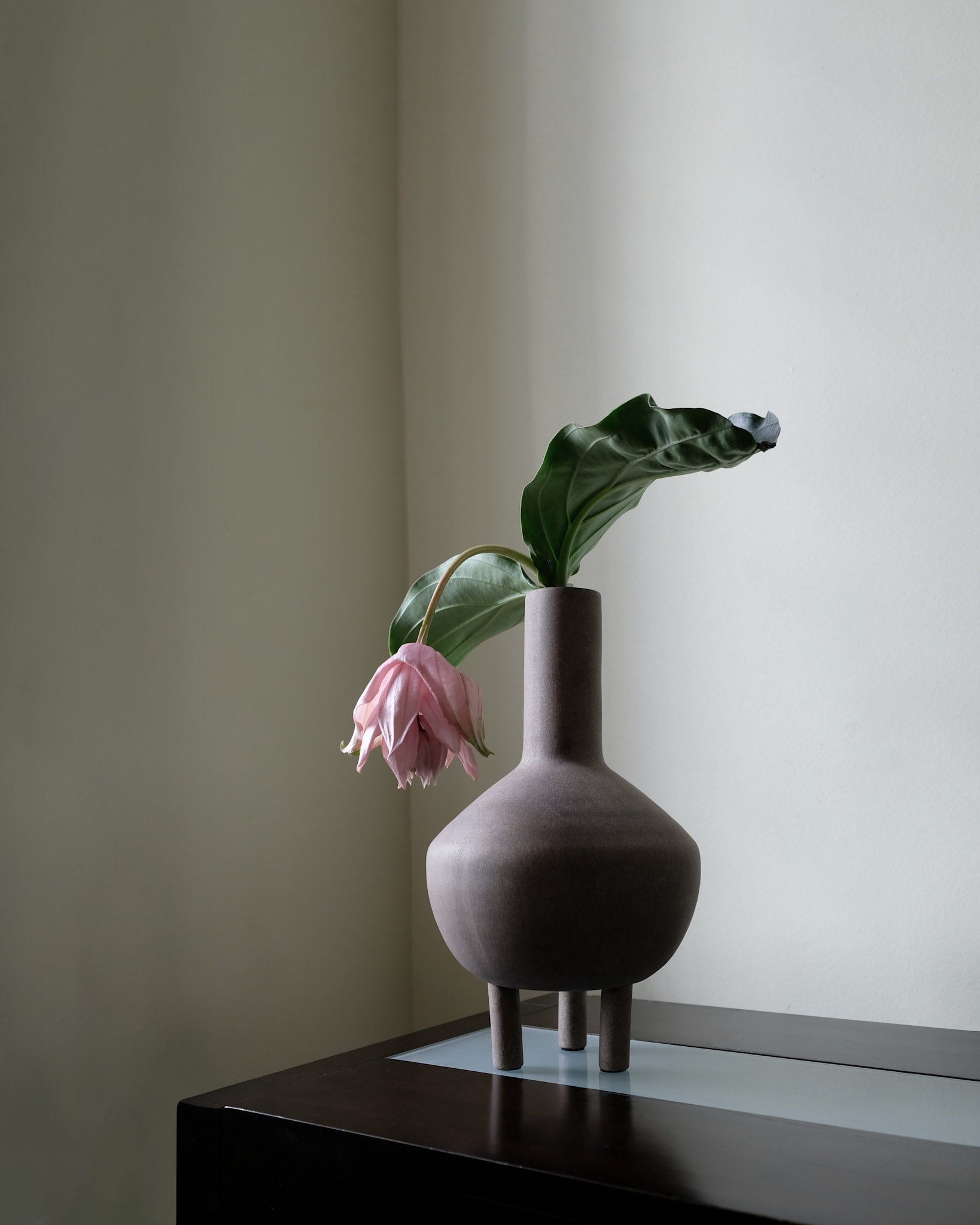 101 Copenhagen - Duck Vase, Fat - Taupe - Vase