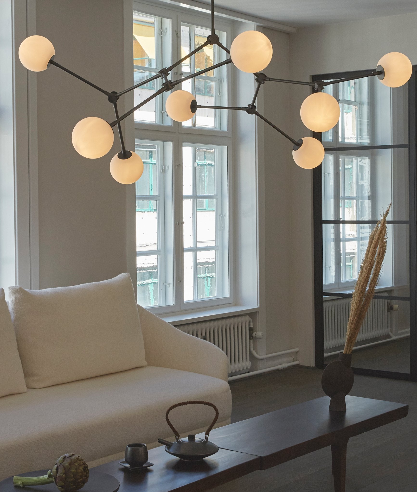 101 Copenhagen - Drop Chandelier Bulp - Grey (5m) - Chandelier