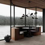 101 Copenhagen - Stingray Chandelier - Bronze (5m) - Chandelier