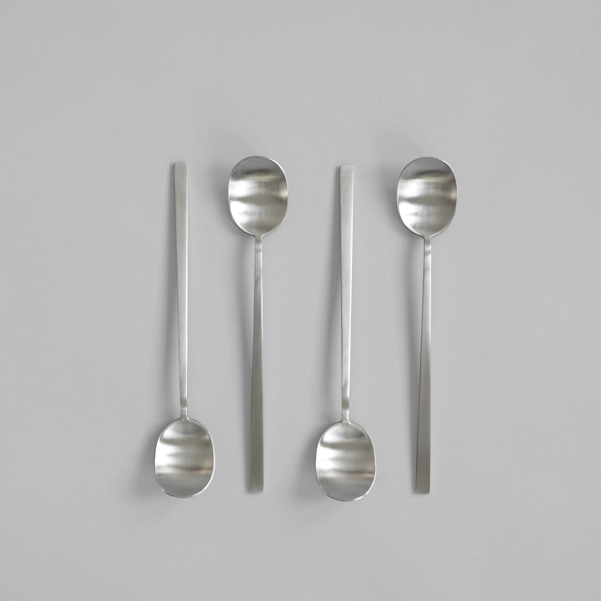 101 Copenhagen - Kogei Long Spoon - Brushed Steel - Cutlery set