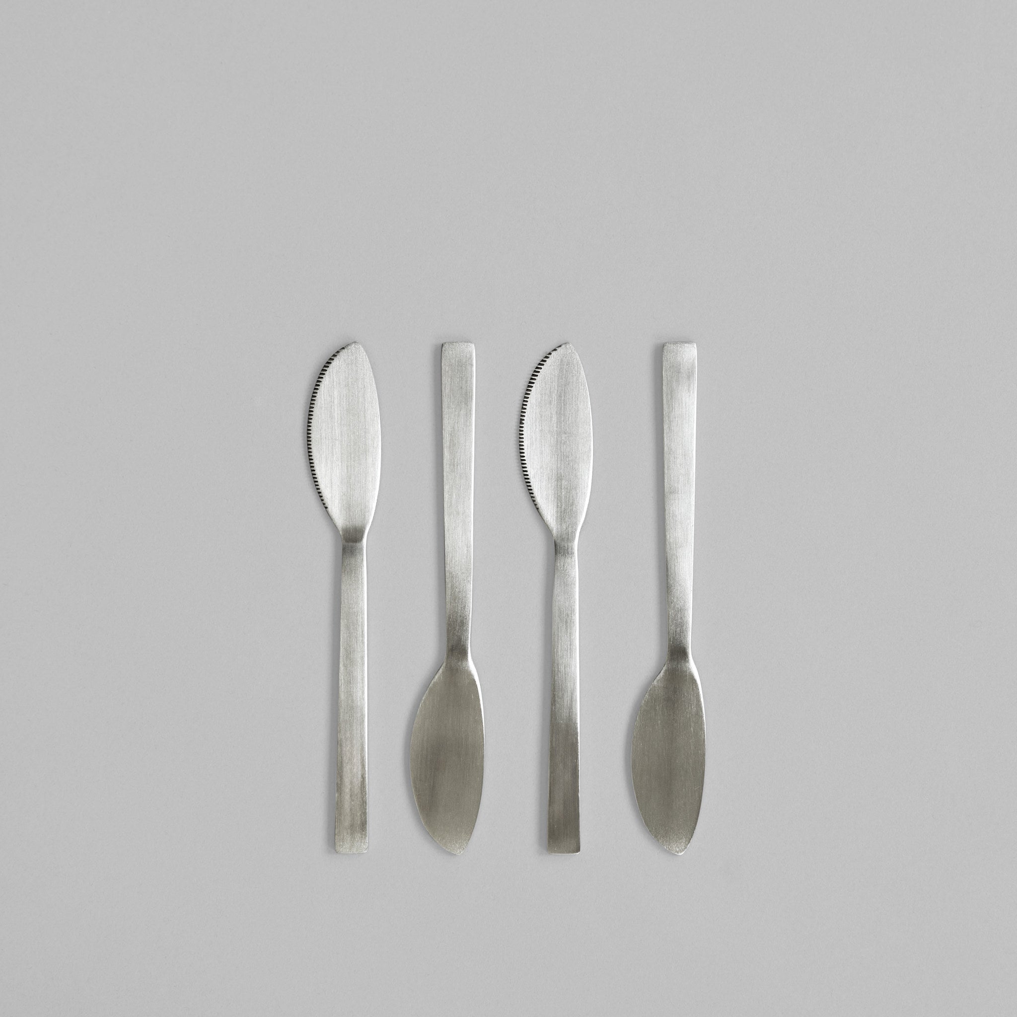 101 Copenhagen - Kogei Butter Knife - Brushed Steel - Cutlery set