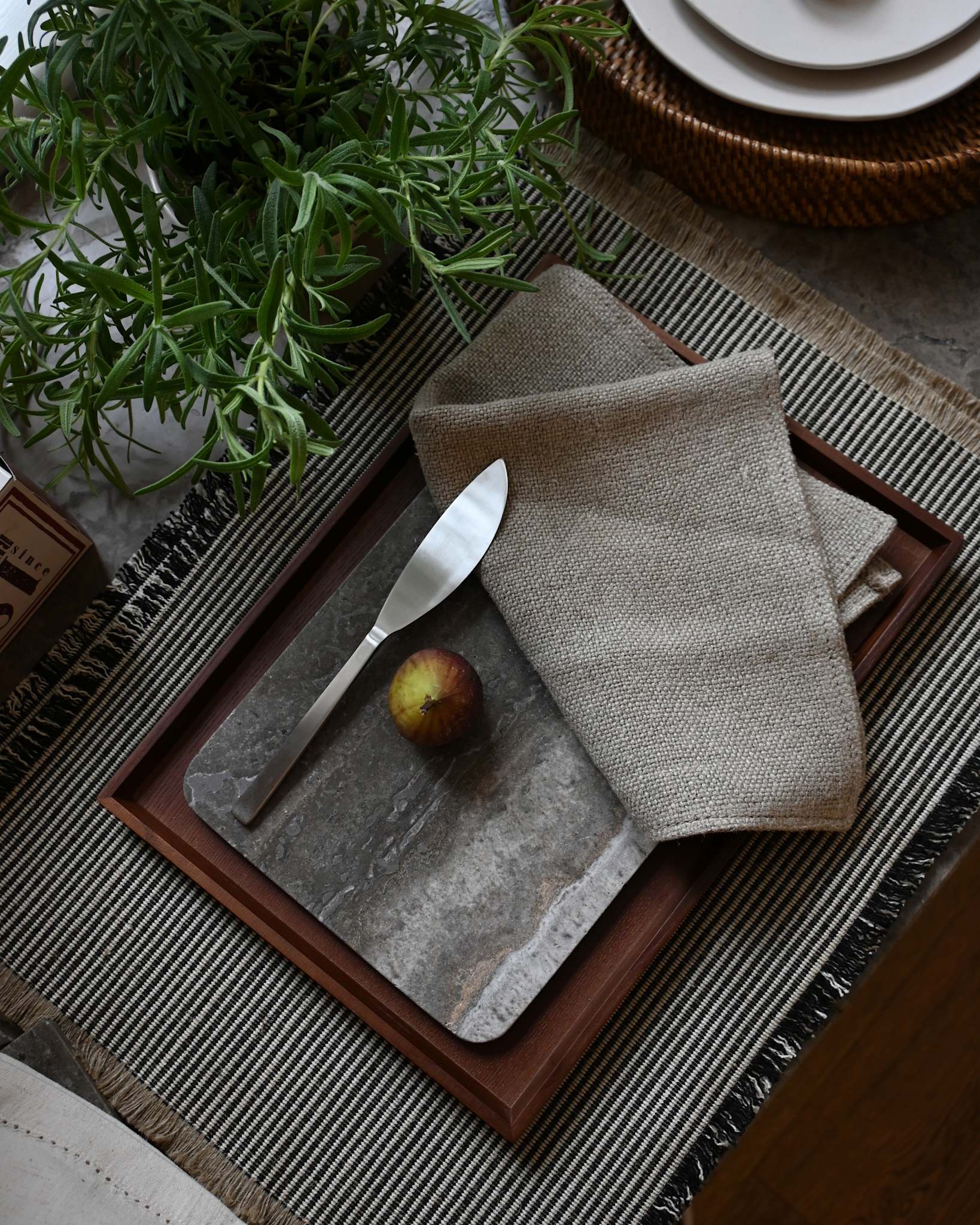 101 Copenhagen - Kogei Knife Fat - Brushed Steel - Cutlery set