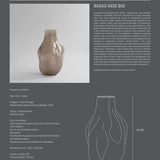 101 Copenhagen - Bakku Vase, Big - Smoked Desert - Vase