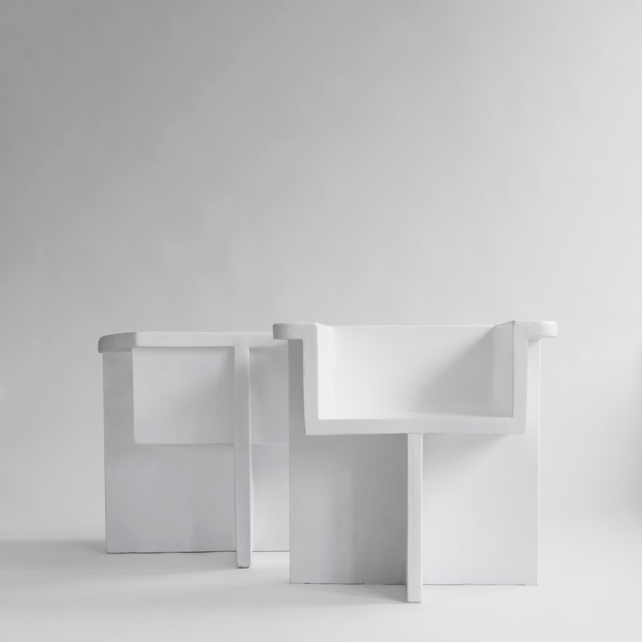 101 Copenhagen - Brutus Lounge Chair - Bone White - Lounge Chair
