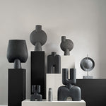 101 Copenhagen - Sphere Vase Bubl, Hexa - Dark Grey - Vase