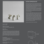 101 Copenhagen - Native Espresso Set - Birch - Cups Set