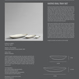 101 Copenhagen - Native Oval Tray Set - Birch - Tray Set