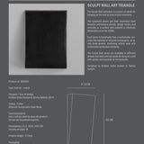 101 Copenhagen - Sculpt Art, Triangle, Mini - Coffee - Archive