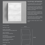 101 Copenhagen - Sculpt Art, Wave, Big - Chalk White - Art