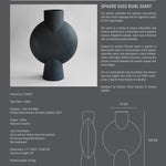 101 Copenhagen - Sphere Vase Bubl, Giant - Coffee - Vase