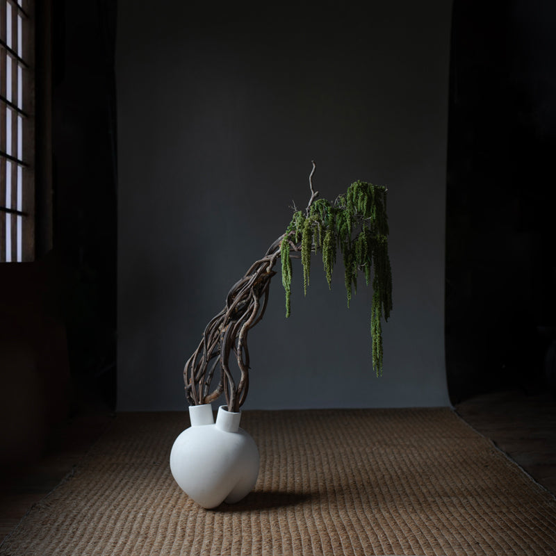 101 Copenhagen Sumo vase horns with Branches styled by Labotanica