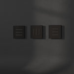 101 Copenhagen Trois wall Lamps turned on and off