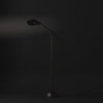101 Copenhagen Stingray floor Lamp turned on and off
