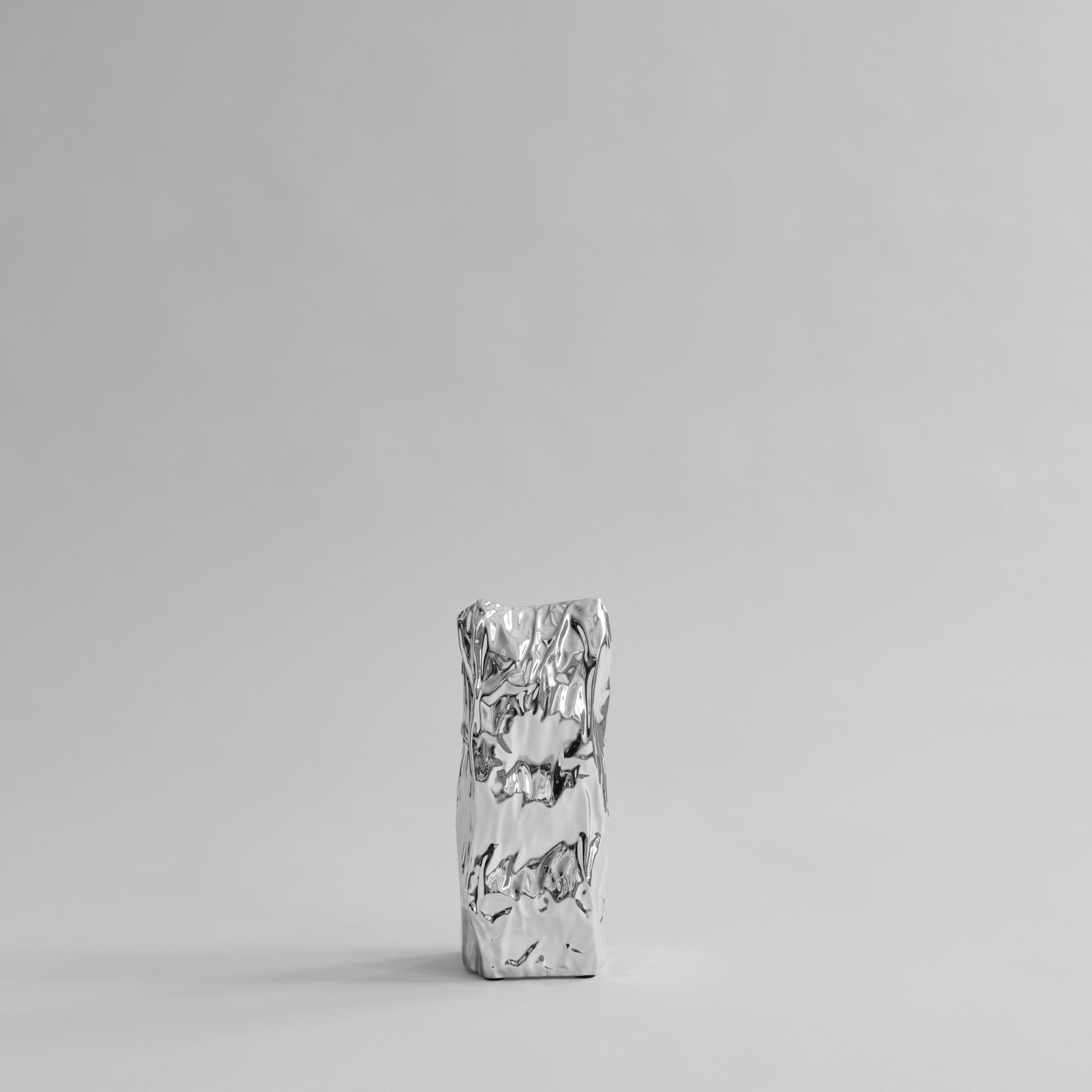 101 Copenhagen - Kami Vase, Medio - Chrome - Vase