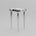 101 Copenhagen - Phantom Table, Tall - Chrome - Coffee or Side Table