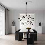 101 Copenhagen - Drop Chandelier - Burned Black (5m) - Chandelier