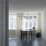 101 Copenhagen - Drop Chandelier - Brass (5m) - Chandelier