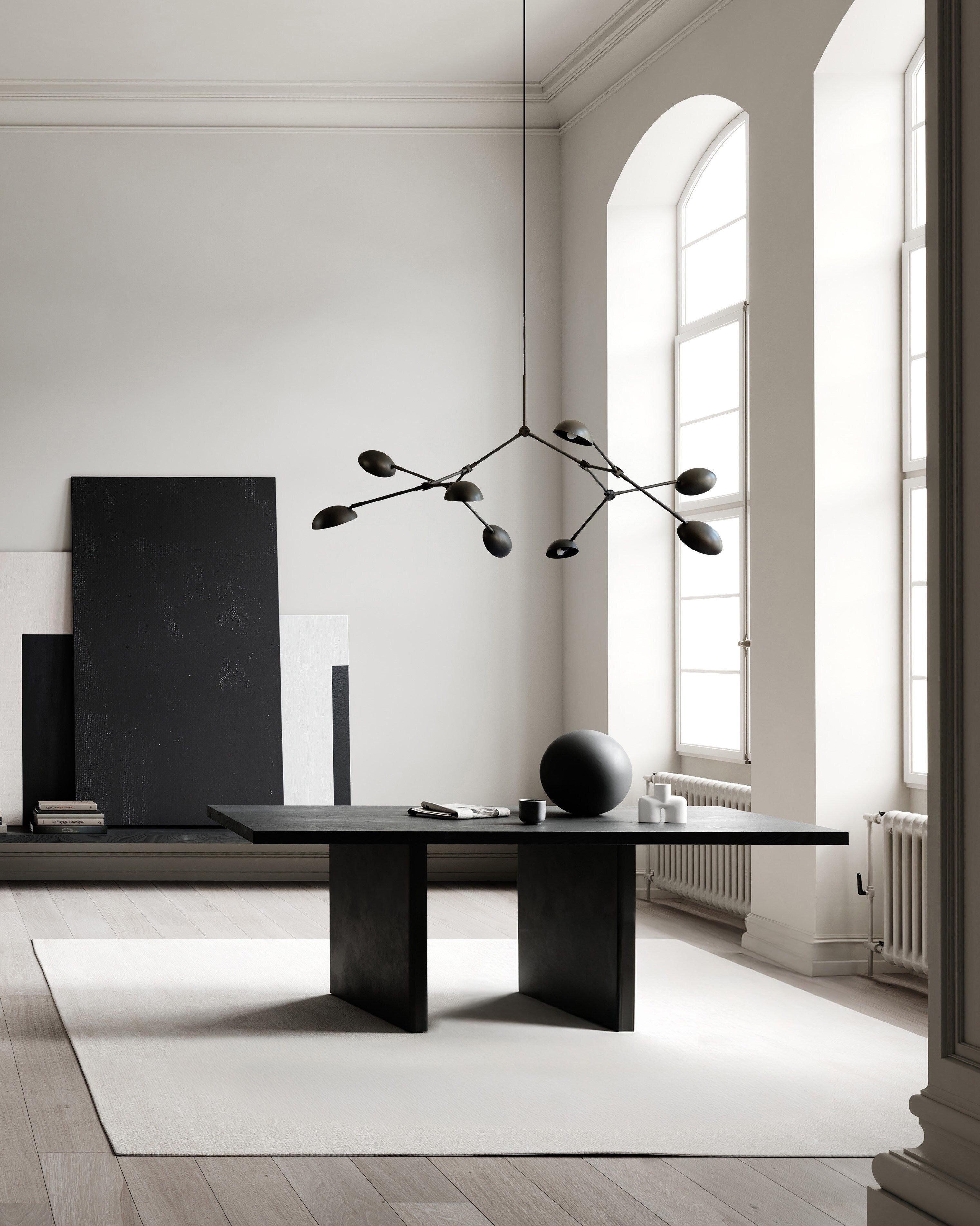 101 Copenhagen - Drop Chandelier - Bronze (5m) - Chandelier