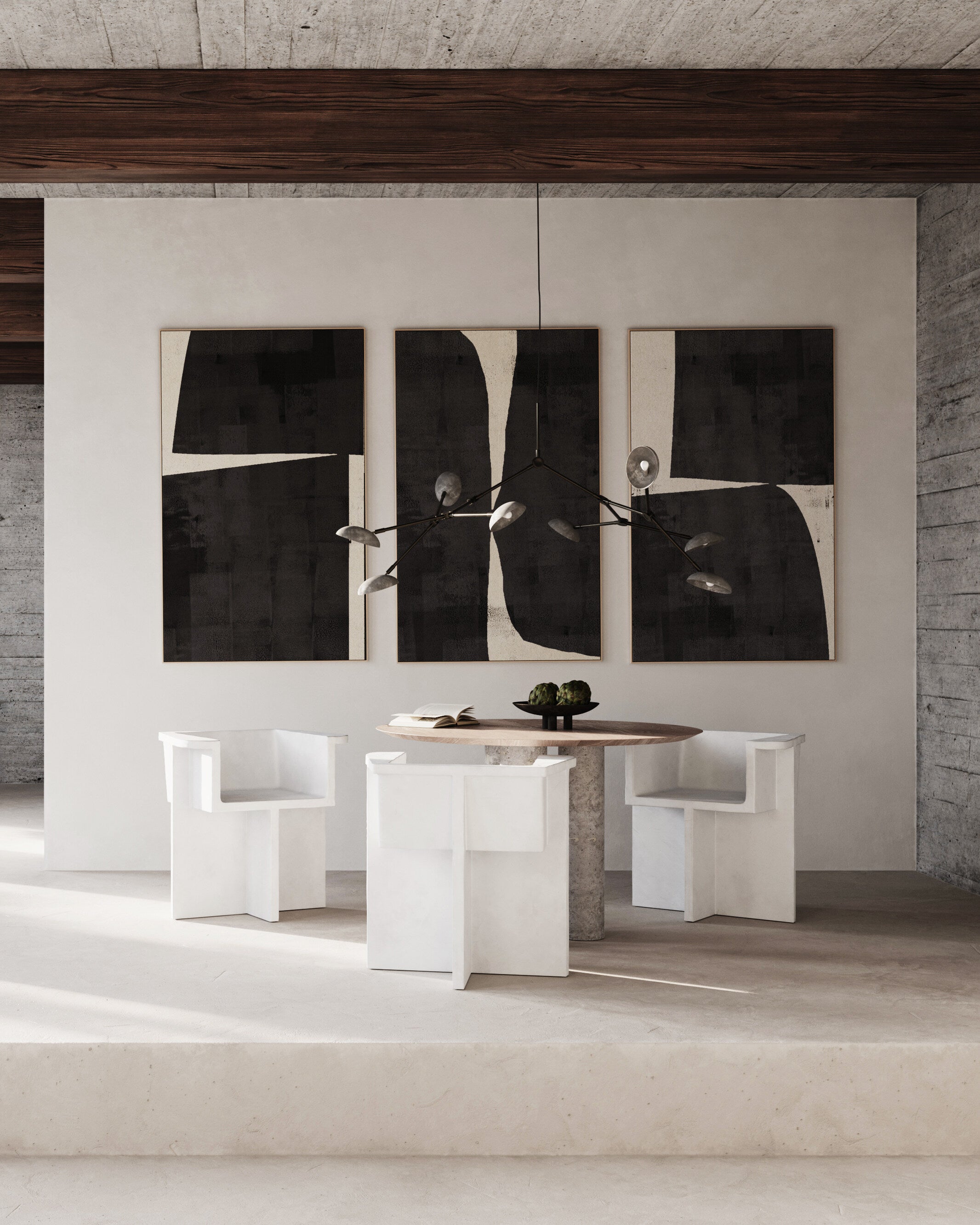 101 Copenhagen - Drop Chandelier - Oxidized - Chandelier