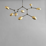 101 Copenhagen - Drop Chandelier, Mini - Brass (5m) - Chandelier