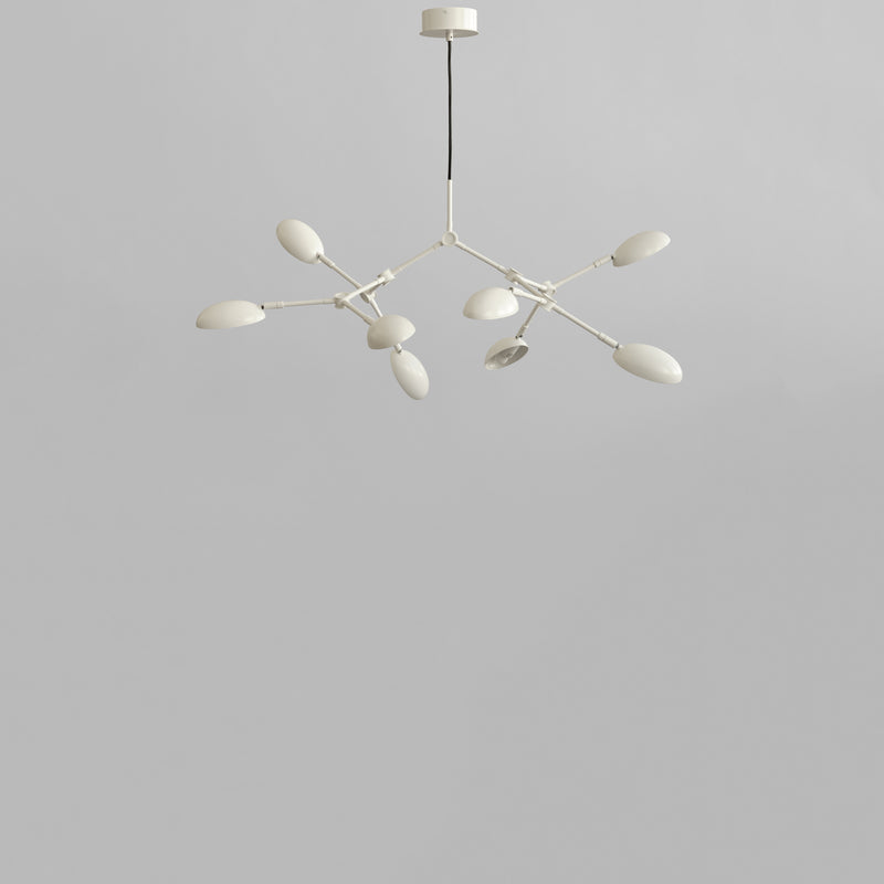 101 Copenhagen - Drop Chandelier, Mini - White (5m) - Chandelier