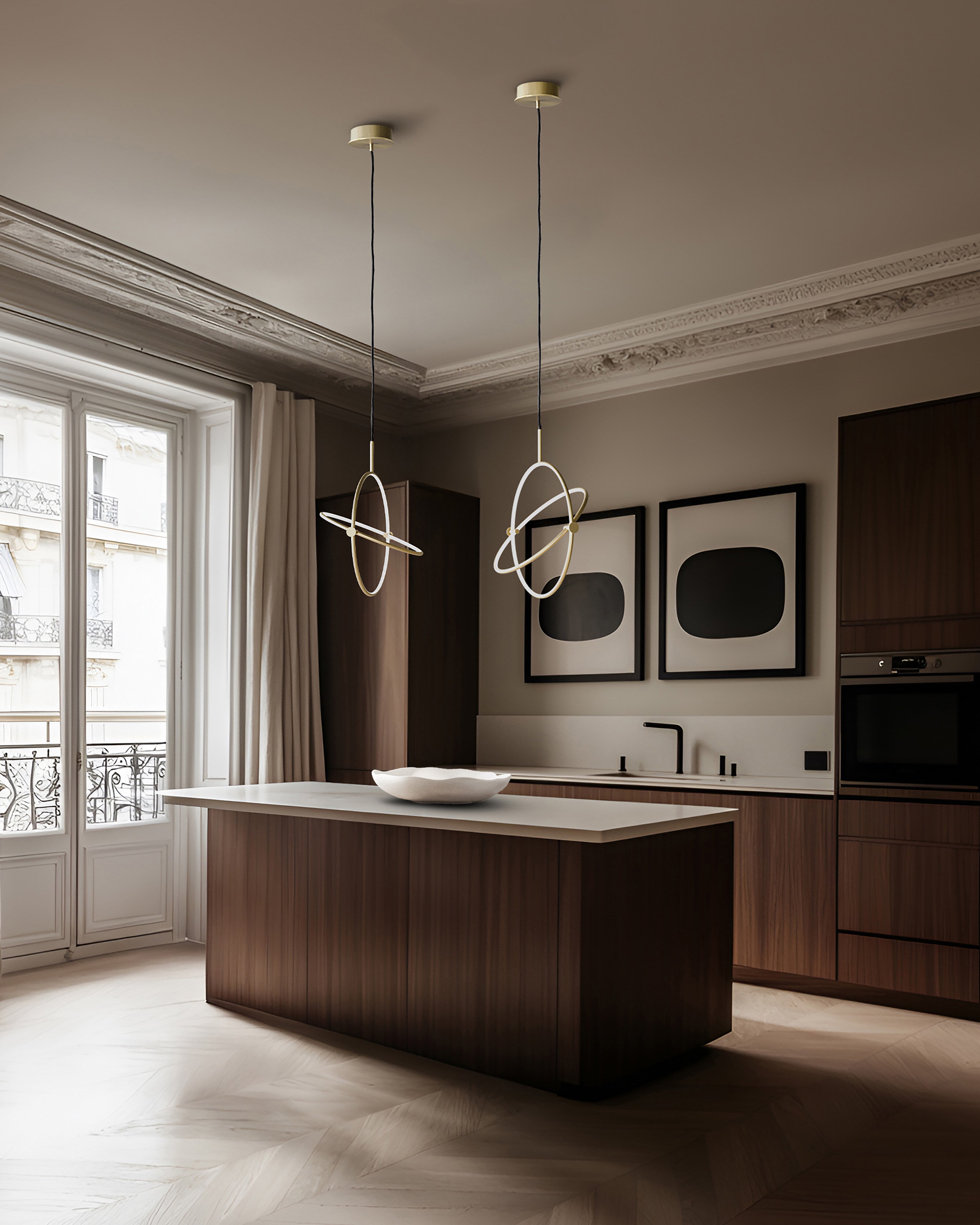 101 Copenhagen - Maru Pendant, Ø40 - Brass - Pendant