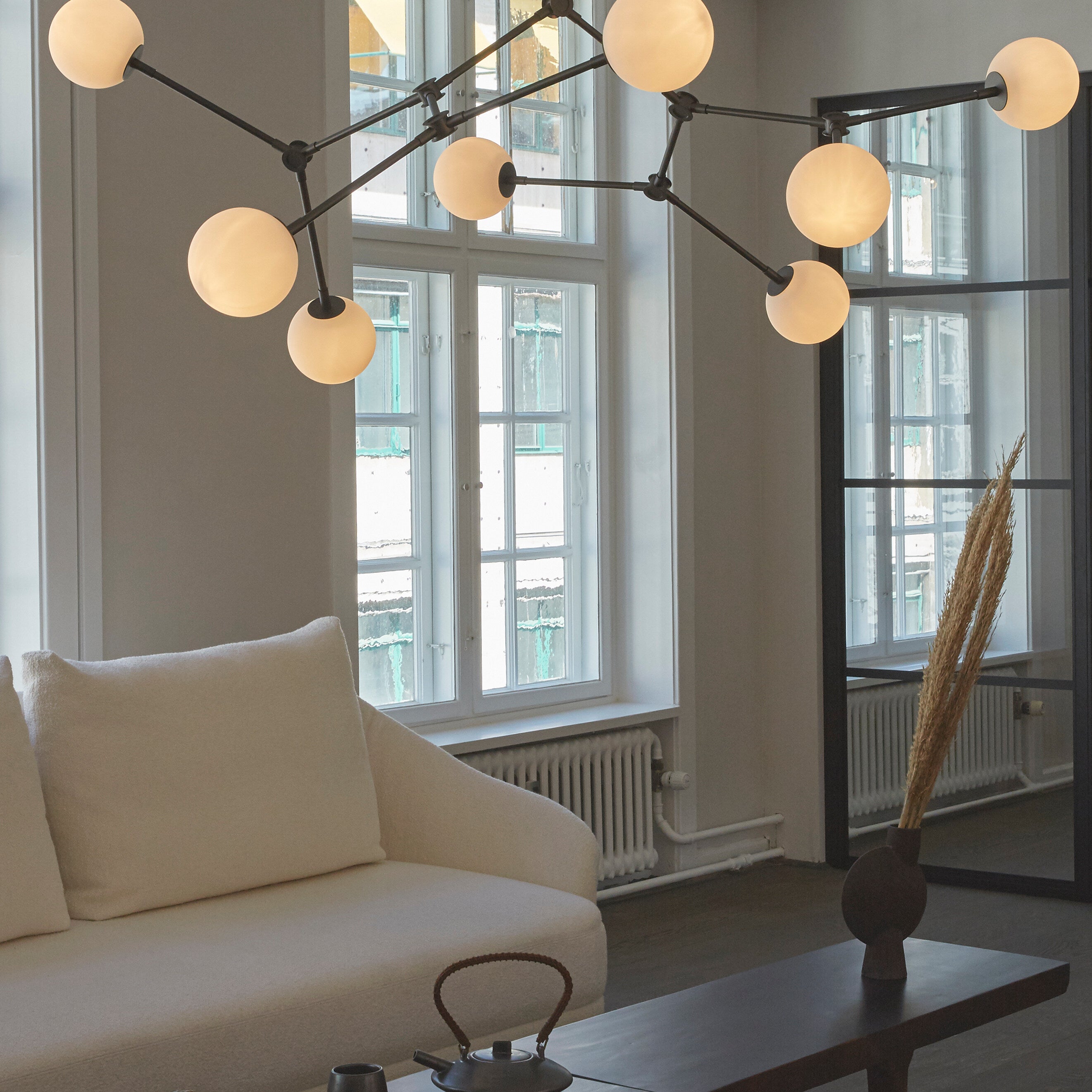 Drop Chandelier Bulp - Grey (5m)