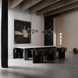 101 Copenhagen - Drop Chandelier Globe, Mini - Chrome (5m) - Chandelier